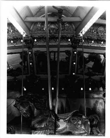 Carousel Mirrors & Mechanisms. Photo Courtesy of U of L Photo Archives.