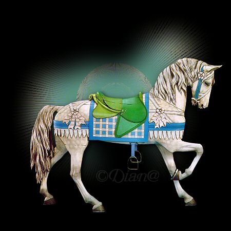 �Westie Kids/Dian@ Design 08-18-04. Carousel horse tube by Jarah.