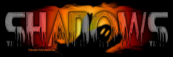 by Westie Kids; Created 09-30-06. Text set to Blend Mode Luminance(Legacy) whereas same title used on tutorial page is Blend Mode Normal.